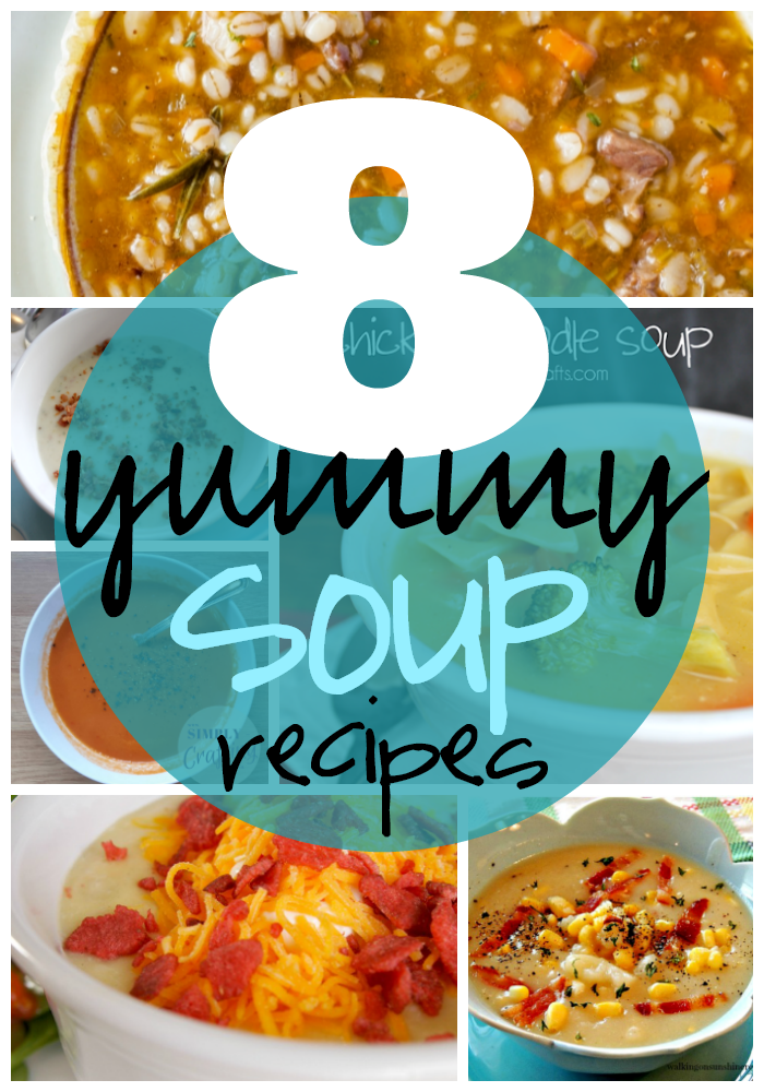 Ginger Snap Crafts: 8 Yummy Soup Recipes