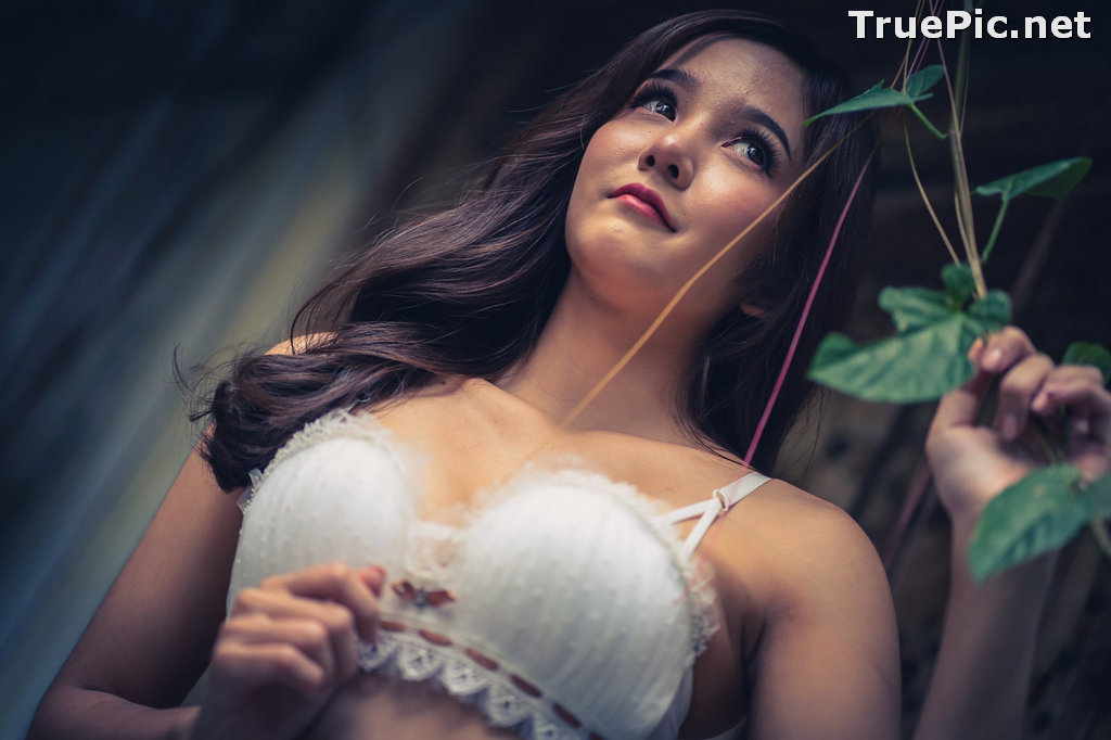 Image Thailand Model – Sukanya Rongpol – Sexy White Bra - TruePic.net - Picture-6