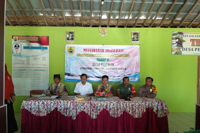 Musdes Sosialisasi Dana Desa Peleman Tahap – II