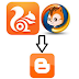 Logging into blogger account from UC web browser bug fixed