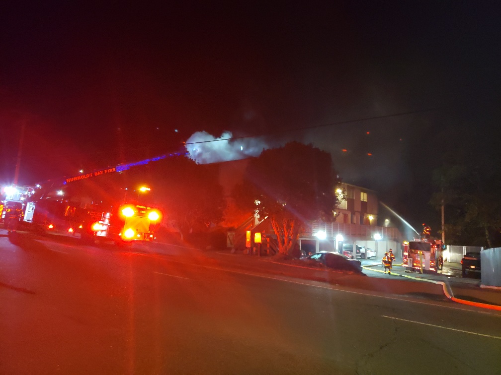 Words Worth Estimated damage for Harris Street fire is 200,000