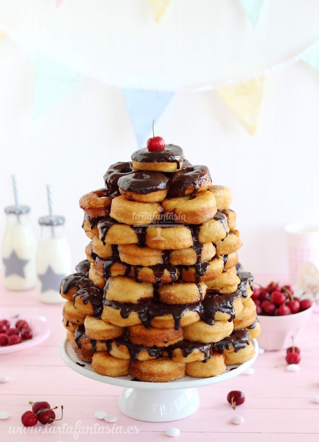 Tarta de Donuts