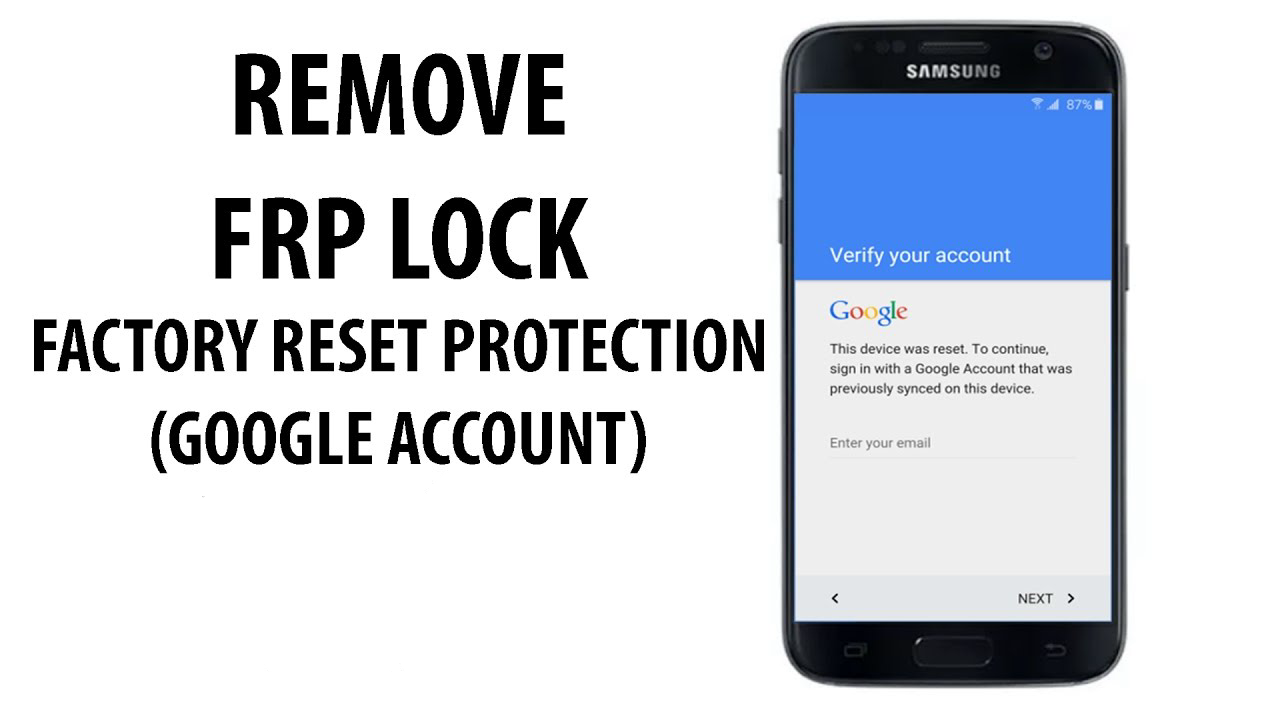 What Is FRP Lock in Android Phones/Smartphones I How to remove FRP Lock