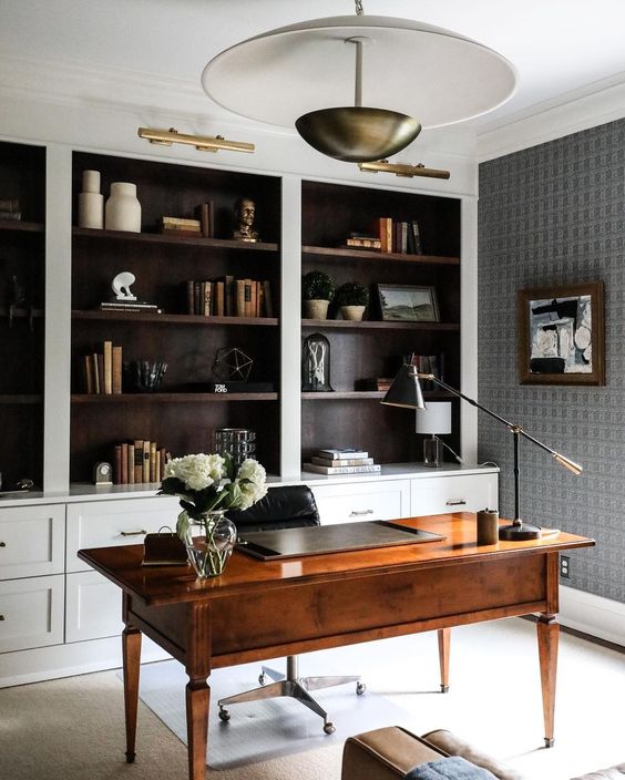 How To Design A Stylish Bedroom Home Office - The Nordroom