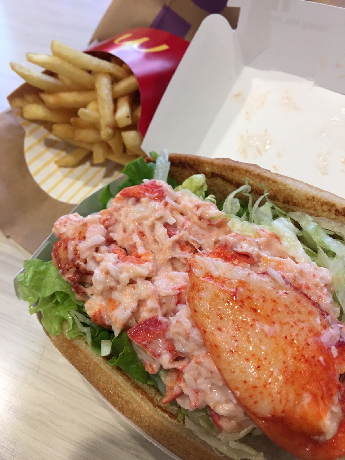 Hawaii Mom Blog Coming Soon to McDonald's Hawaii The Lobster Roll