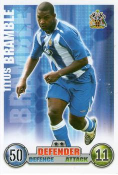 TOPPS MATCH ATTAX 2007-08 TRADING CARD-WIGAN ATHLETIC-FITZ HALL 