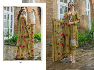 Yashika Mahnoor bin saeed vol 1 | Pakistani lawn Suits Wholesale Price