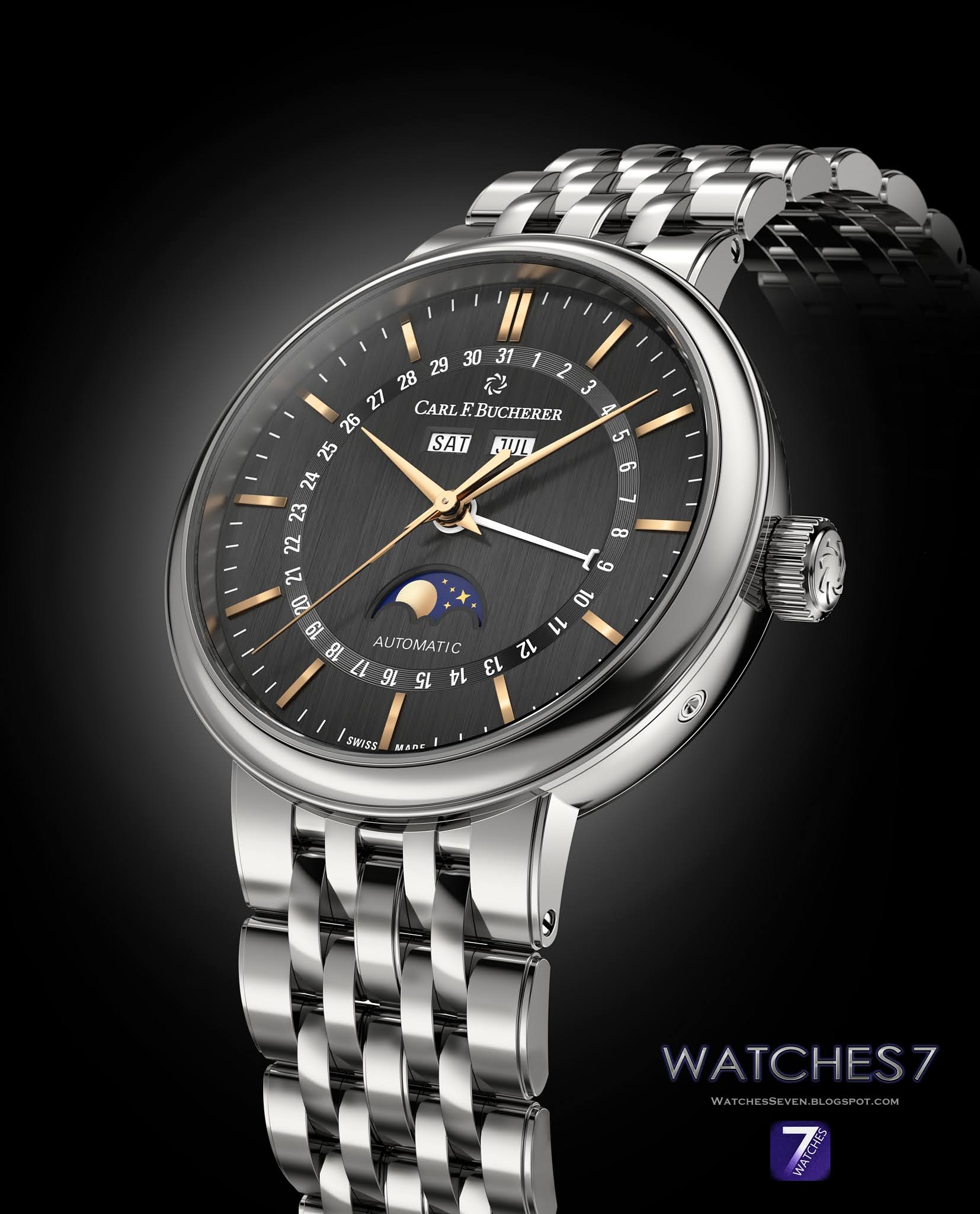 Watches 7 Carl F. Bucherer ADAMAVI Full Calendar Automatic
