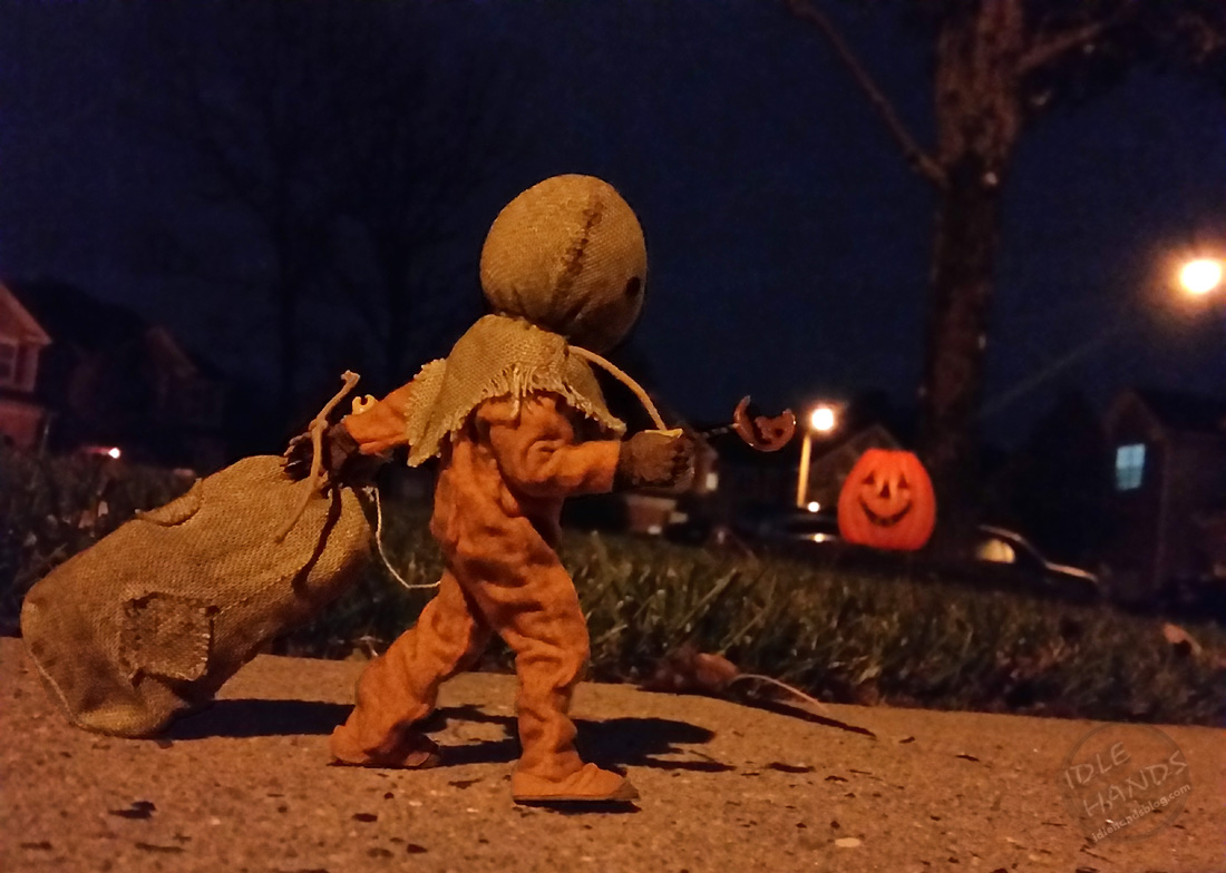 trick r treat sam action figure
