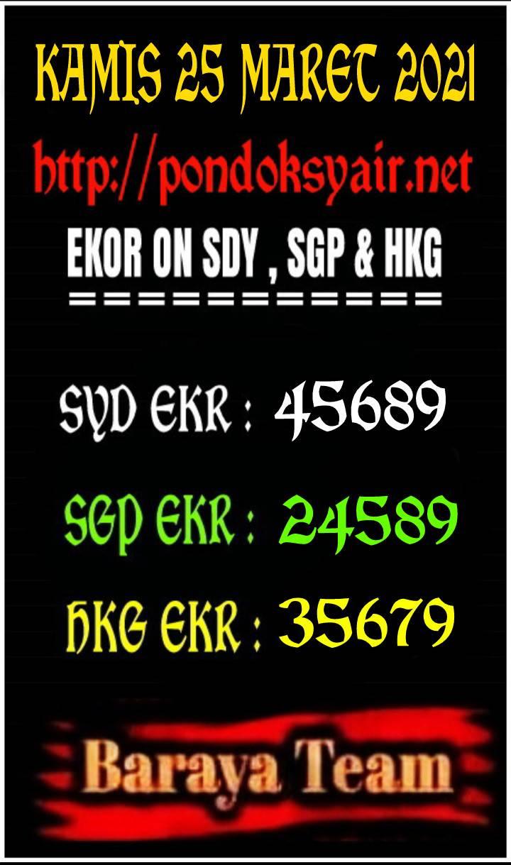 syair hk baraya tim