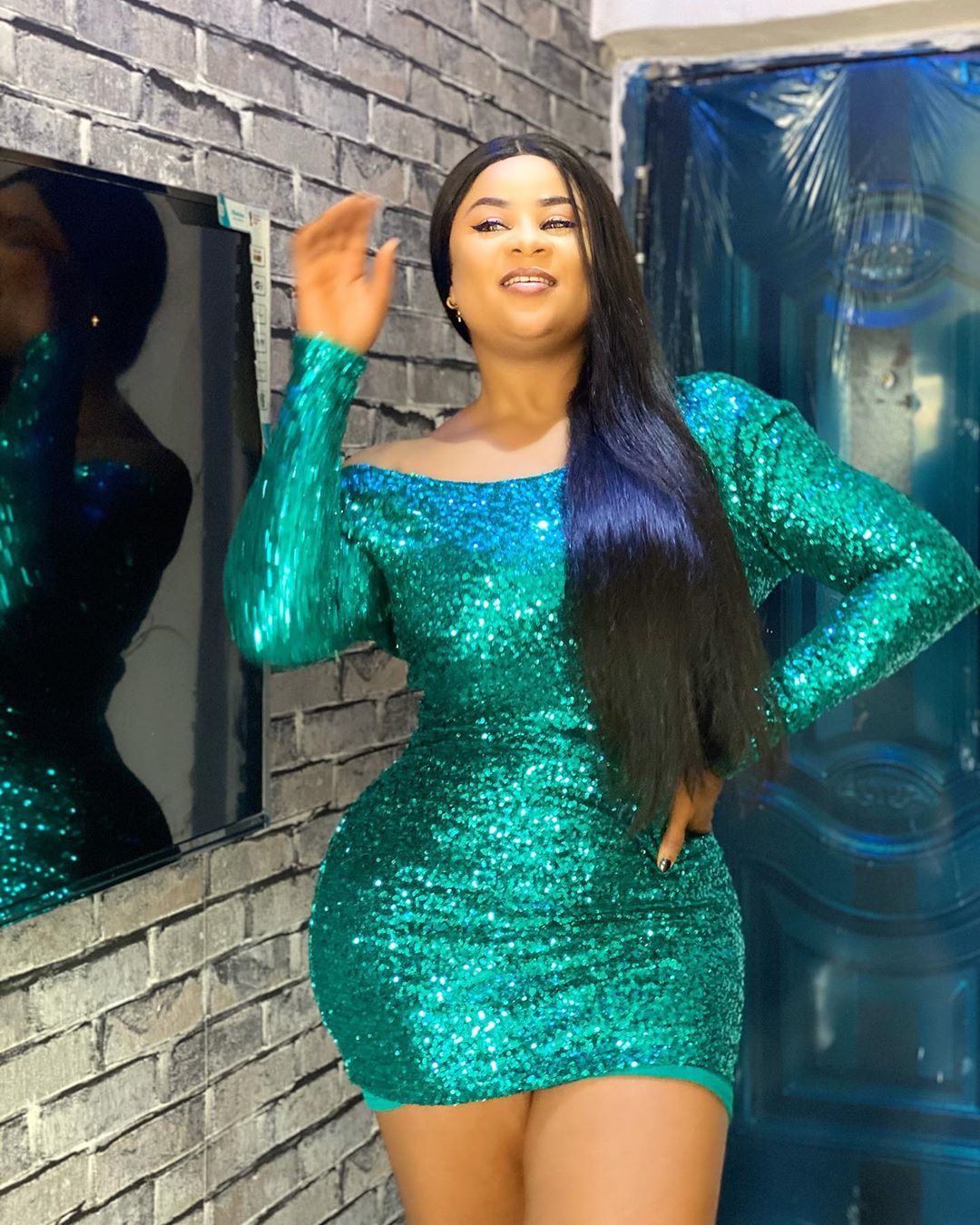 Beautiful Nollyewood actress, Uju Okoli shares sultry pictures to mark ...