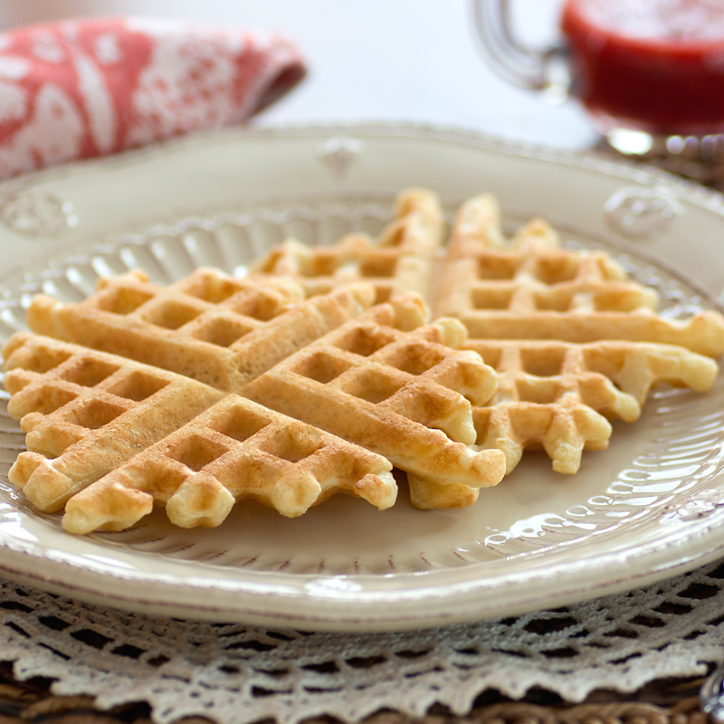 Savoring Time in the Kitchen Sourdough Waffles to Start the New Year