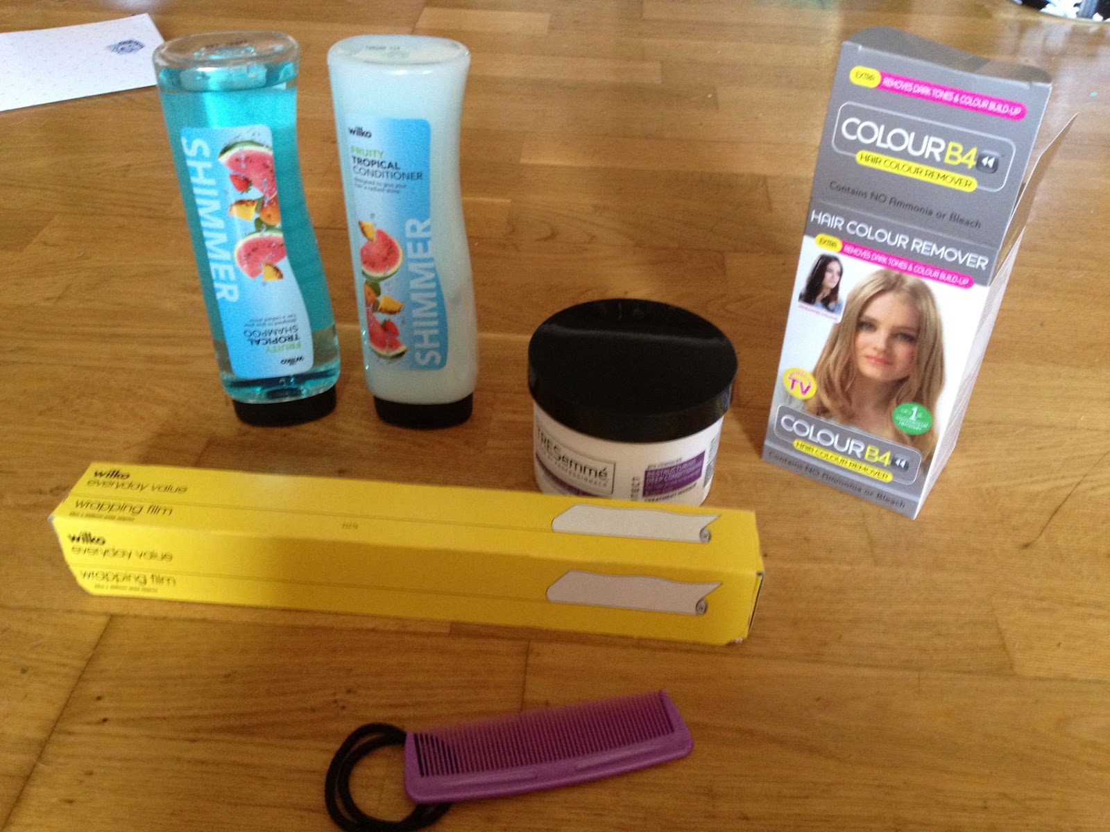 Spuds Secrets Review/ Talk through Colour B4. Hair colour remover