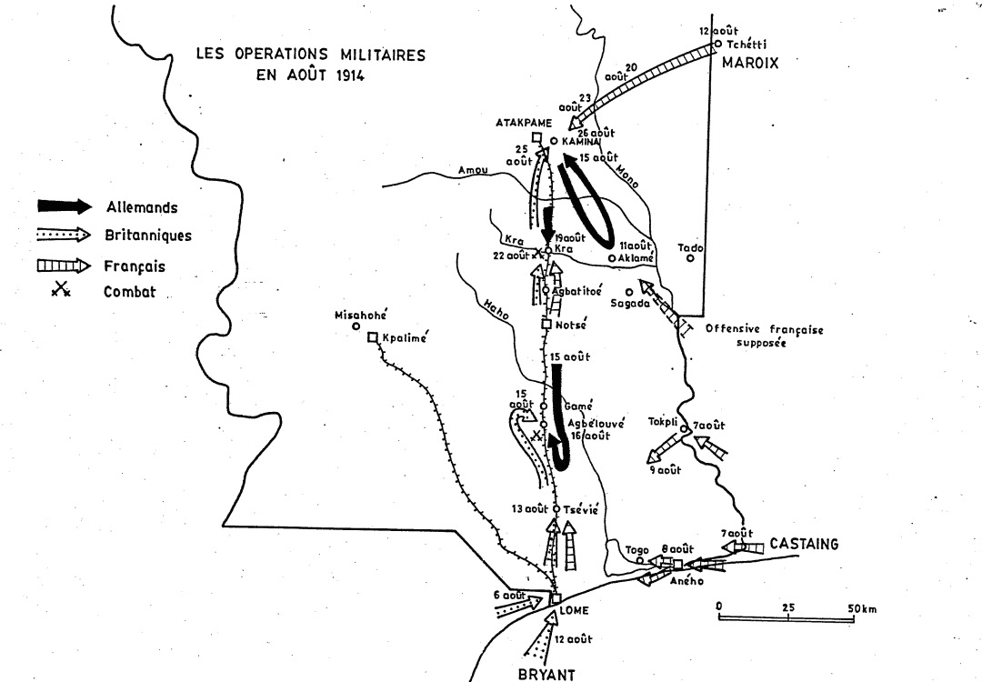 LA MARCOPHILIE NAVALE 1914 La guerre au Togo vue par un sousofficier