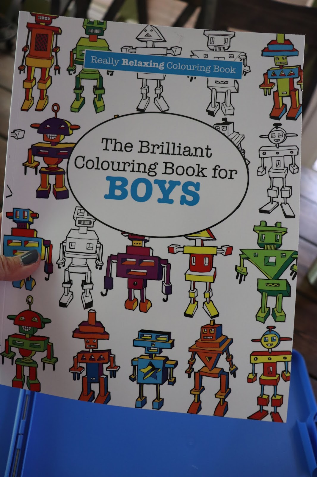 The Brilliant Colouring Book for BOYS (A Really RELAXING Colouring Book)