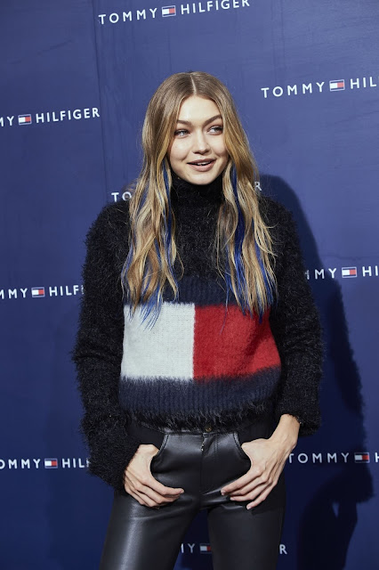 Gigi Hadid - Tommy Hilfiger Flagship Store Launch 2017 - imagedesi.com