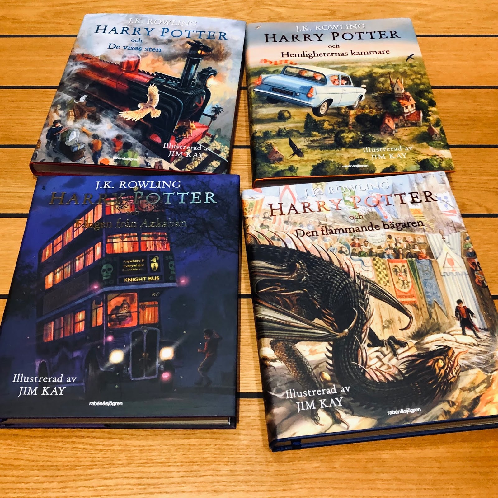 #87 Swedish Illustrated Edition of Harry Potter