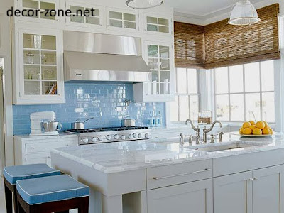 kitchen backsplash tile ideas sky blue color kitchen backsplash tile ideas sky blue color