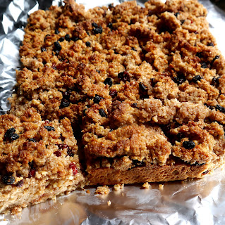 auchwas: "Streuselkuchen" Vollkorn-Emmer-Dinkelmehl, Walnüssen und