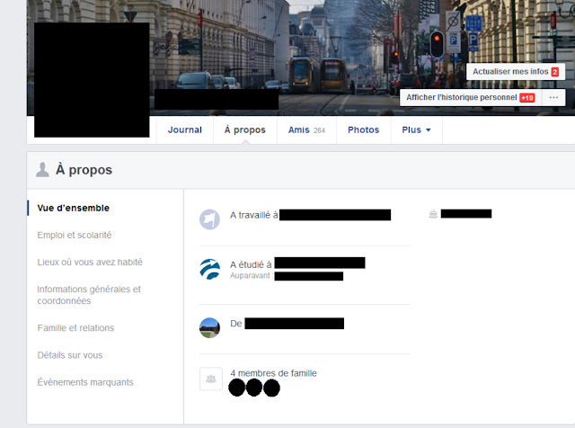 FACEBOOK : COMMENT PROTÉGER SA VIE PRIVÉE 15 Gérer les informations de son profil