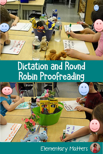 Dictation and Round Robin Proofreading: Writing sentences from dictation is a very valuable skill! Here are a few reasons why, and some suggestions on how!