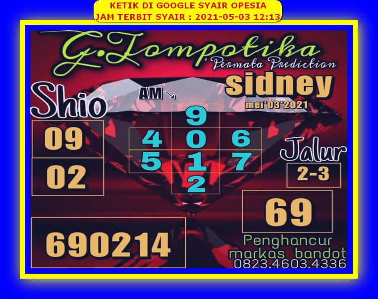 Syair Sdy Hari Ini Senin 3 Mei 2021 Opesia Official Syair Sdy Hari Ini Senin 3 Mei 2021 Opesia Official