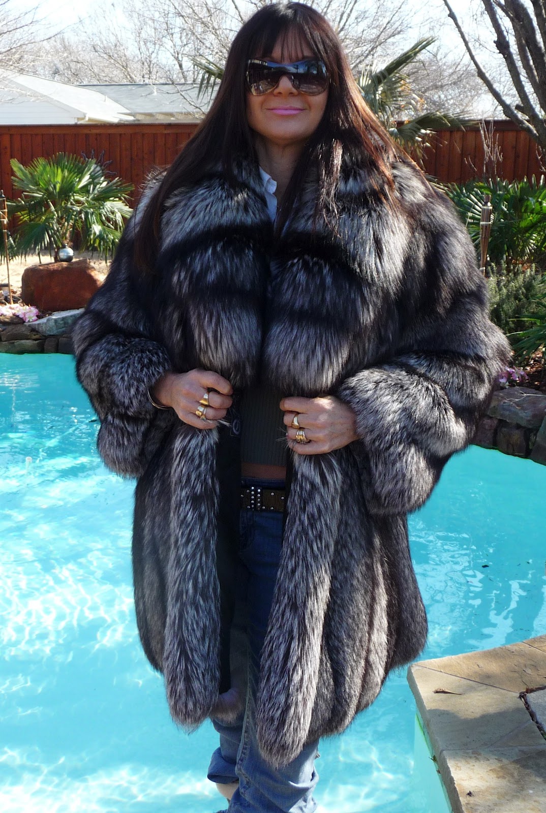 Fur Coat: Cindy - fox coat