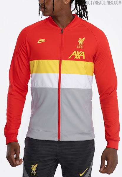Liverpool FC Herren-Baseball-Jacke Unimannschaft Geschenkidee Retro-Stil offizielles Fußball-Produkt Schwarz