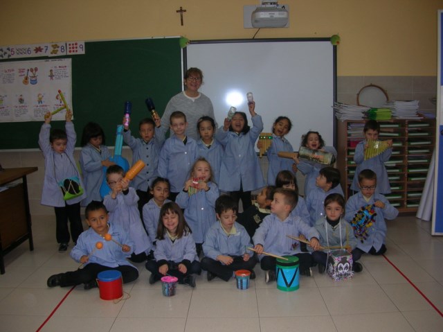 UNA VENTANA ABIERTA A NUESTRO MUNDO La orquesta 3º Infantil