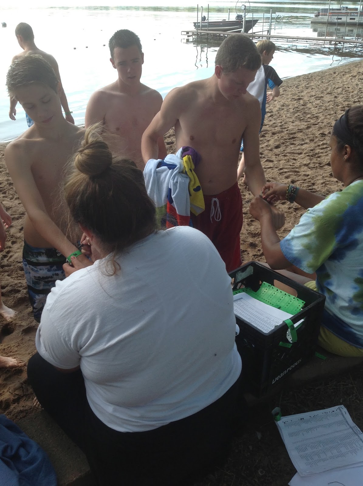 Wapo Bible Camp Youth Blog: Swim Tests