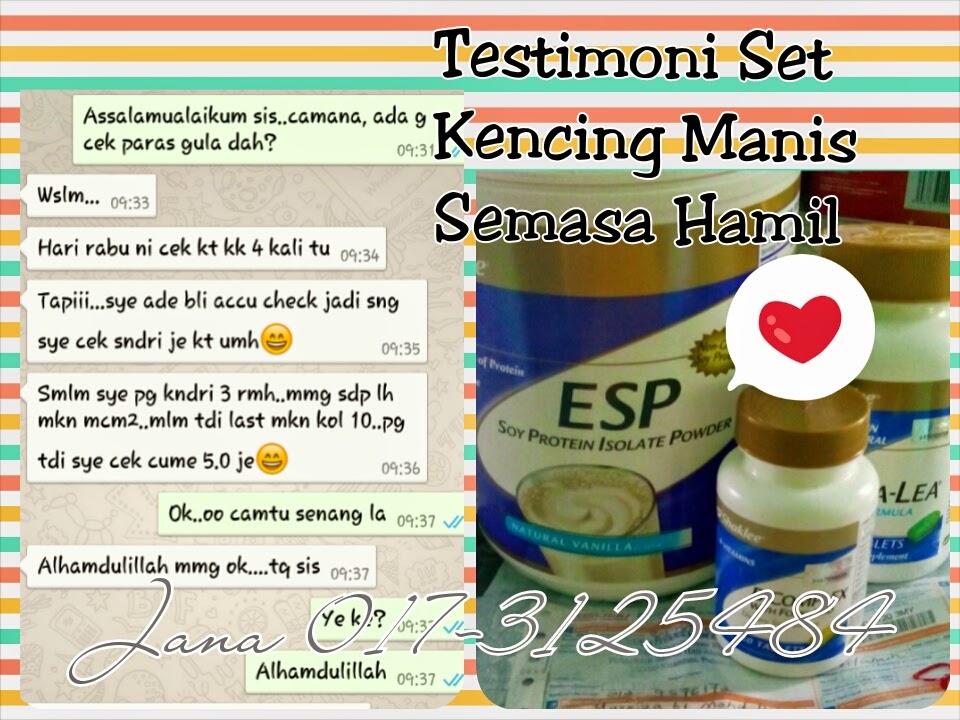 KENCING MANIS SEMASA MENGANDUNG RISIKO TERHADAP IBU DAN BAYI  Jana Hazana