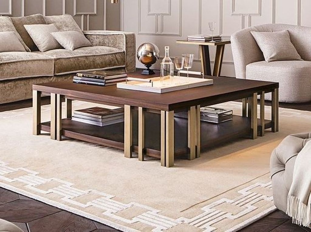 Decoration For Elegant Living Room Center Table