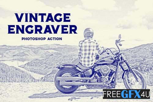 Vintage Engraver - Photoshop Action Free Download Vintage Engraver - Photoshop Action