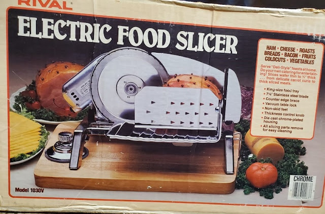 rival electric food slicer