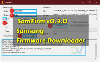 Samfirm v0. 4. 0 - samsung firmware downloader 1 Samfirm download samsung firmware