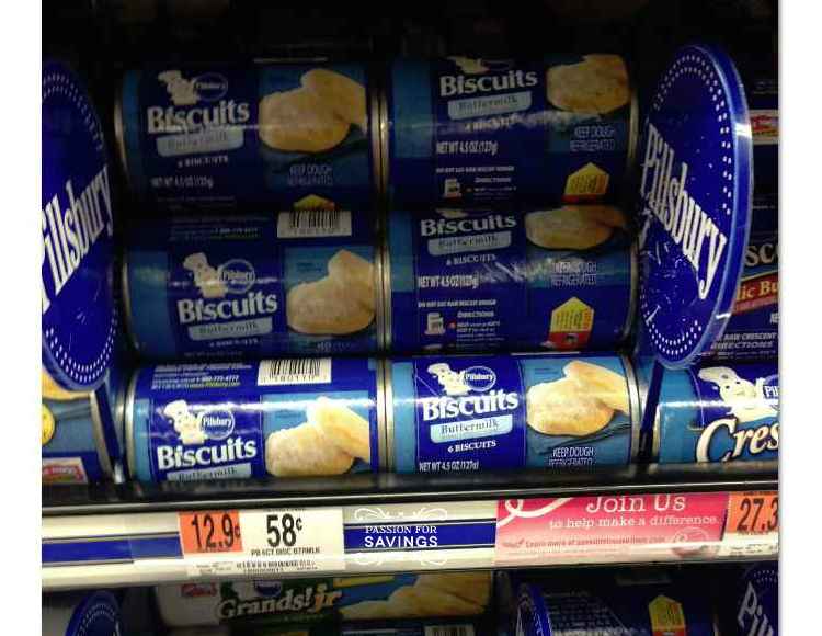 Coupon Clipping Moms Pillsbury Biscuits 5ct for .08 at Walmart