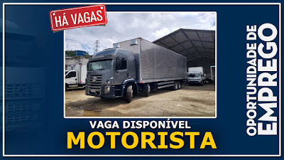 vaga para caminhao truck