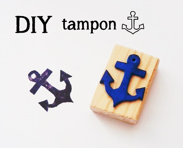 DIY : Tampon ancre