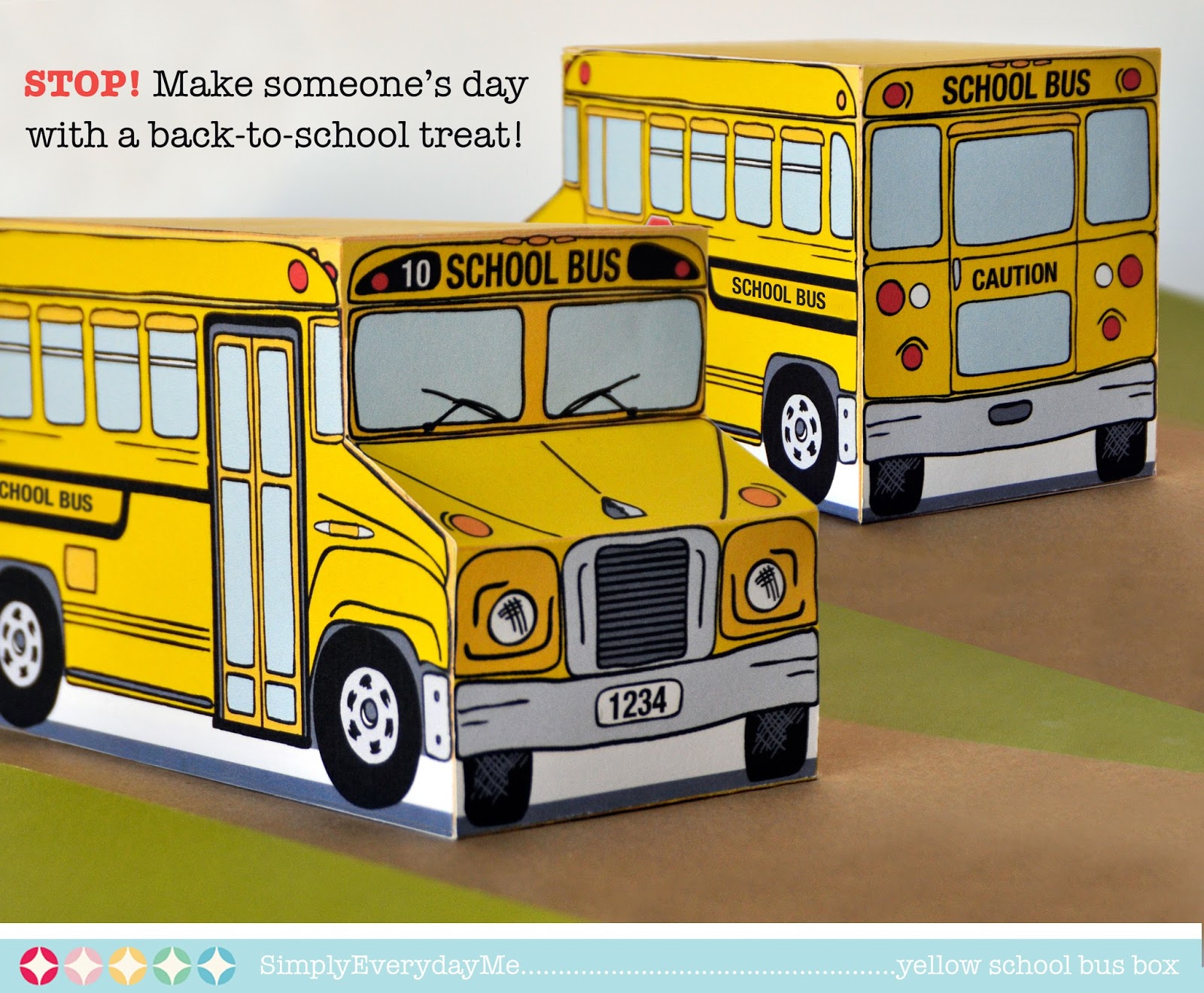 EverydayMe Back To School Printable Yellow School Bus Box everydayme-back-to-school-printable-yellow-school-bus-box