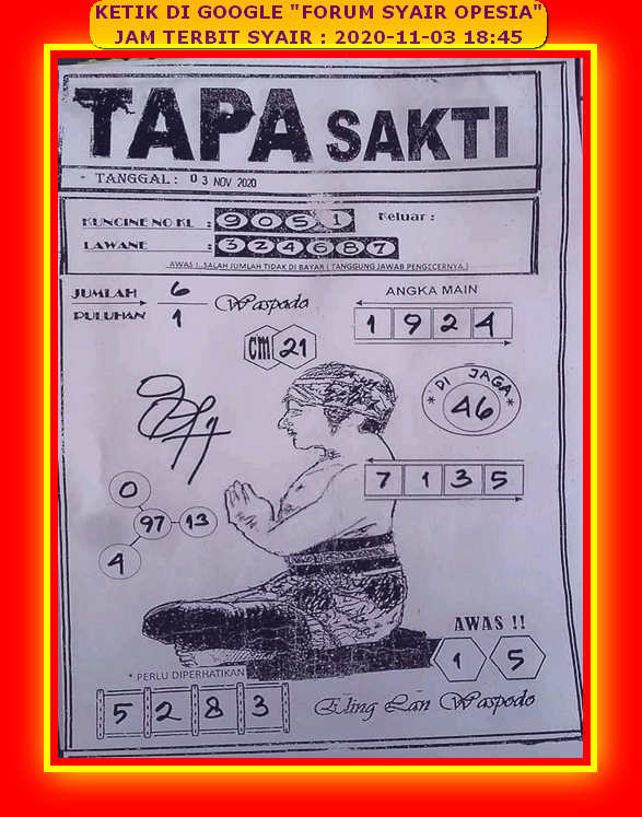 1 New Message Kode Syair Hongkong 3 November 2020 Forum Syair Togel Hongkong Singapura Sydney