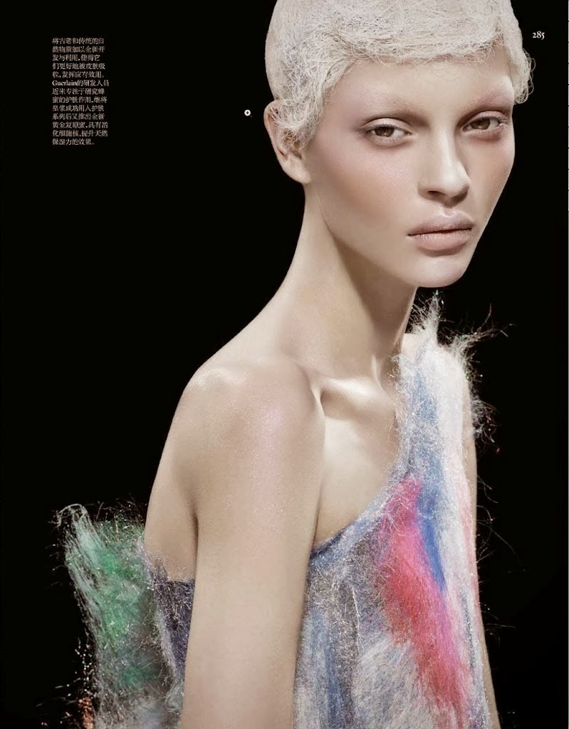 Duchess Dior: Kate Bogucharskaia by David Dunan for Vogue China April 2014