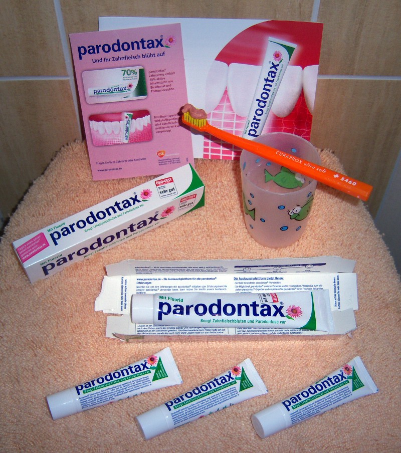 Kathrins Blog Getestet Parodontax Zahncreme