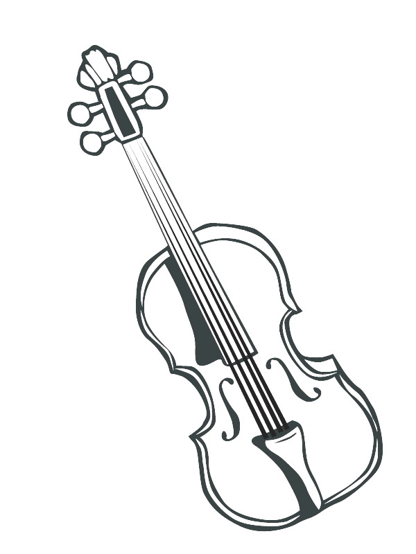 instruments coloring pages - photo #3