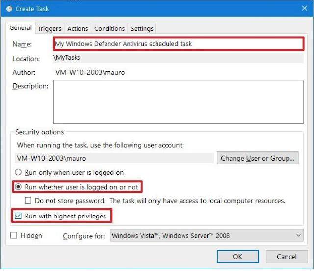 Cara Membuat Penjadwalan Scan Windows Defender Pada Windows 10 Cara Membuat Penjadwalan Scan Windows Defender Pada Windows 10