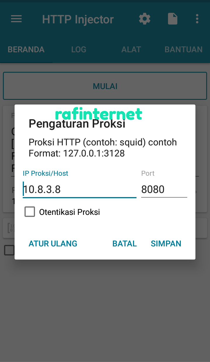 Cara setting http injector Axis reguler full speed dan ...