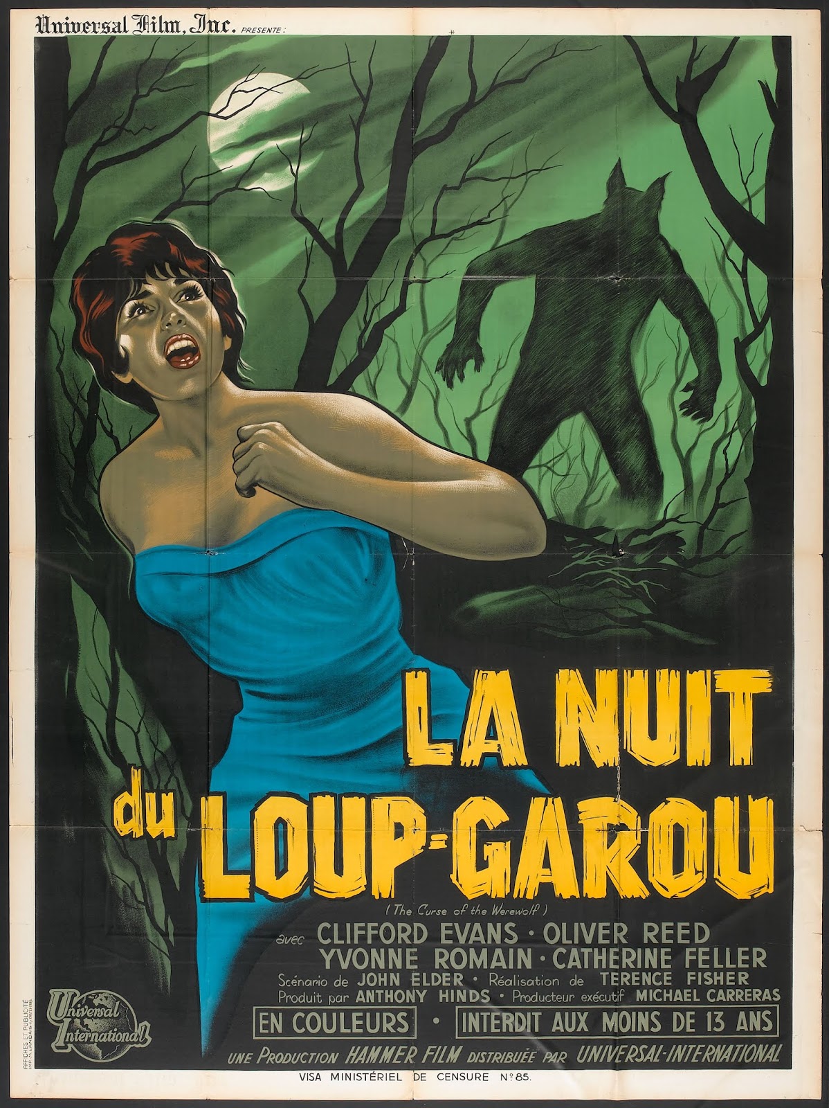MONSTER BRAINS French Horror Film Posters