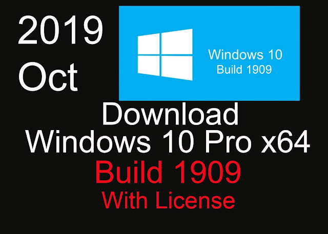 microsoft windows 10 pro 64 bit 1909 download