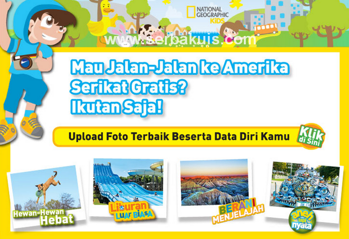 Kontes Foto Anak 2014 Berhadiah Jalan-Jalan ke Amerika Serikat GRATIS!