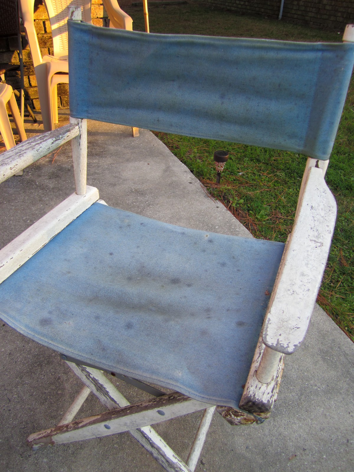 Williams Way DIY Directors Chair Redo