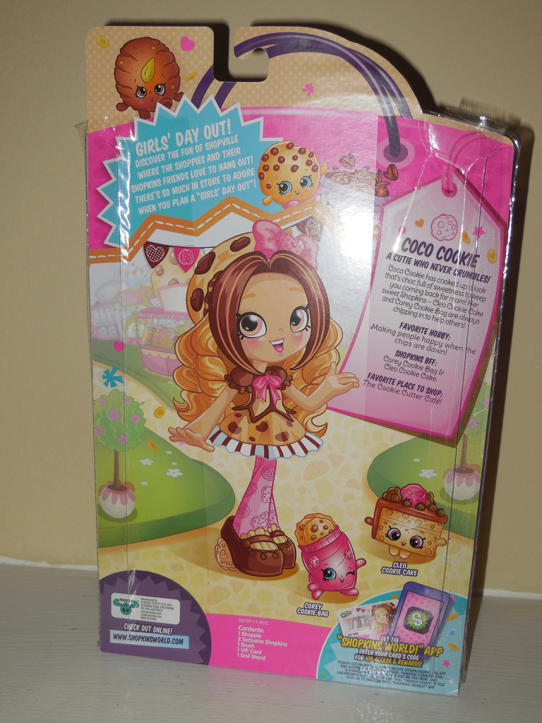 shopkins shoppies coco cookie